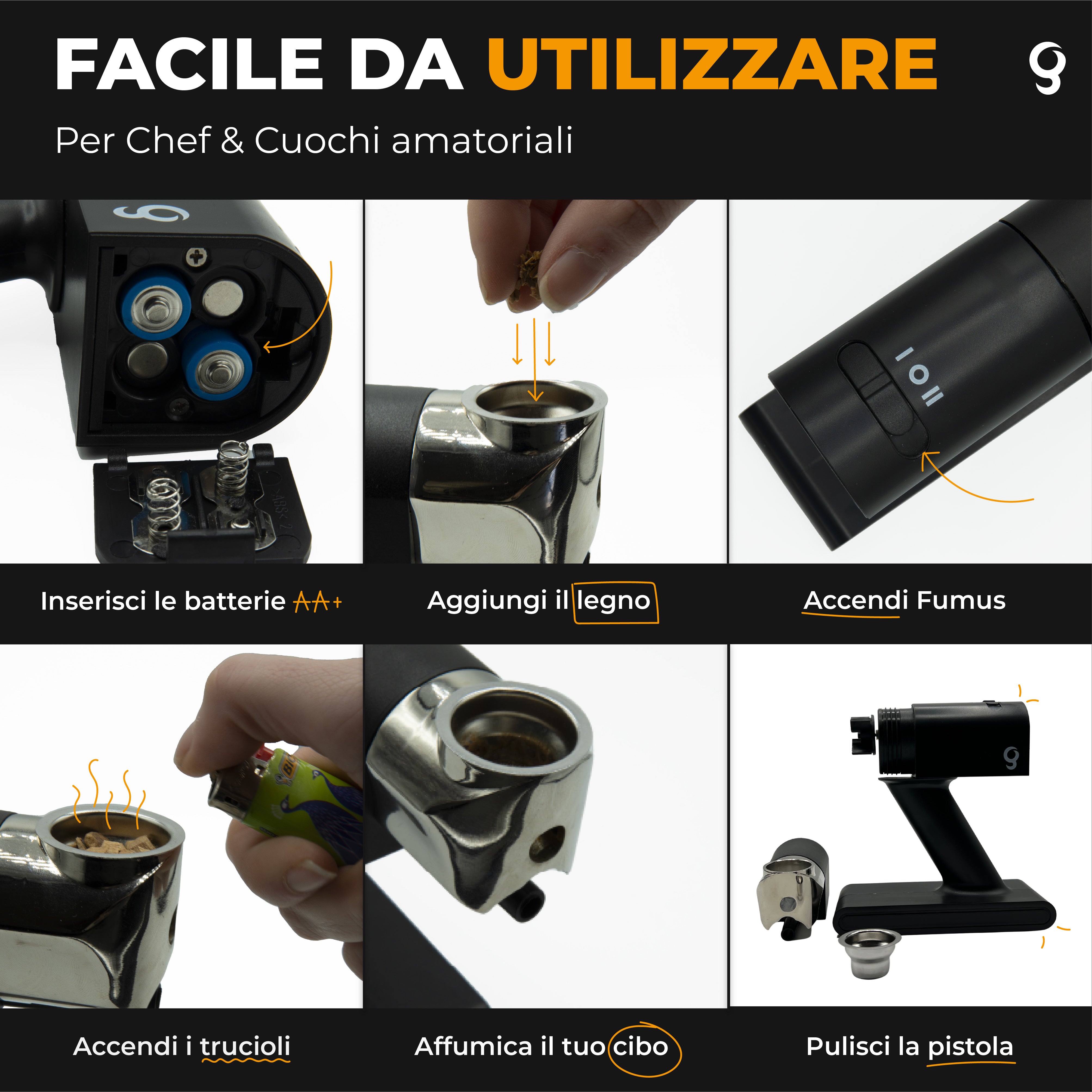 Affumicatore a Freddo da Cucina Professionale | Fumus